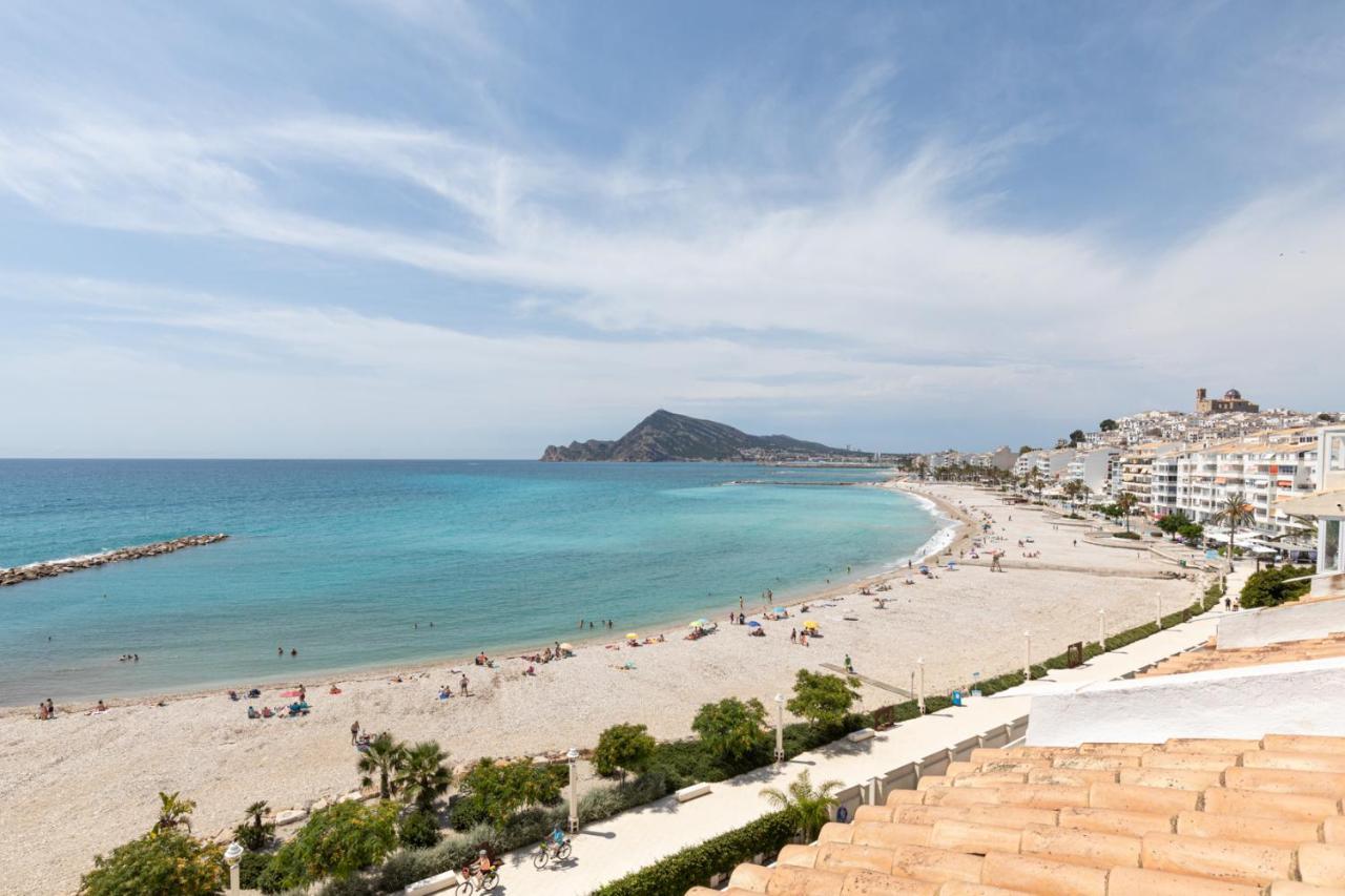 Apartamento Ático-Loft frente al Mar con Piscina y Parking Altea Exterior foto