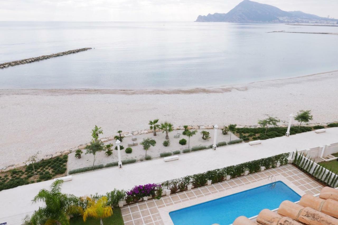 Apartamento Ático-Loft frente al Mar con Piscina y Parking Altea Exterior foto